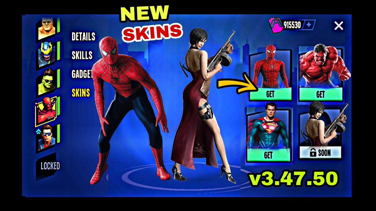Spider Fighter 3 NEW UPCOMING UPDATE 🎁 NEW SKINS UNLOCKED 🤩