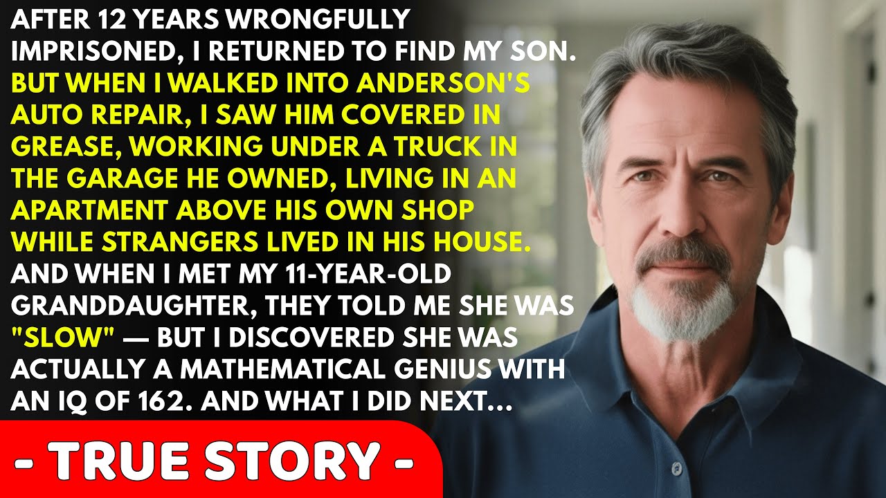 I Returned From Prison After 12 Years — Only To Find My Son Working As A MECHANIC In His Own Garage.