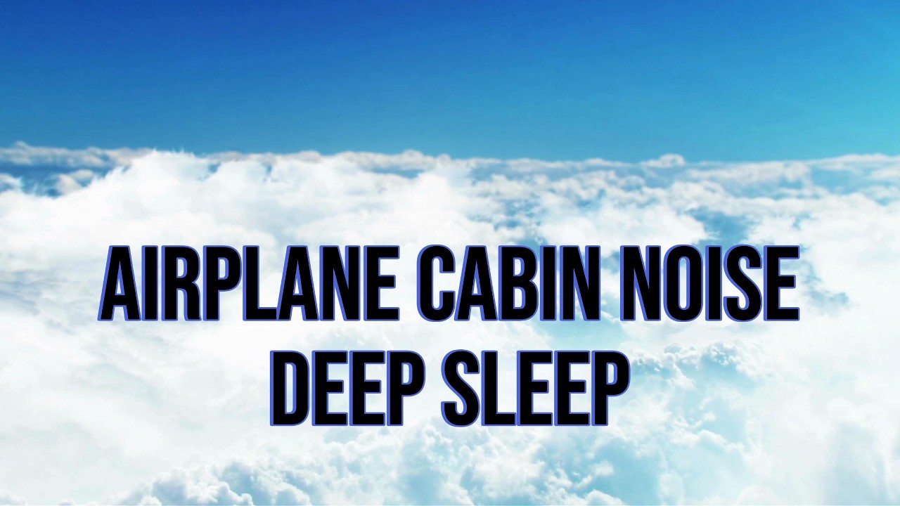 Airplane Cabin Noise for Deep Sleep ✈️ 10 Hours White Noise for Relaxation & Focus