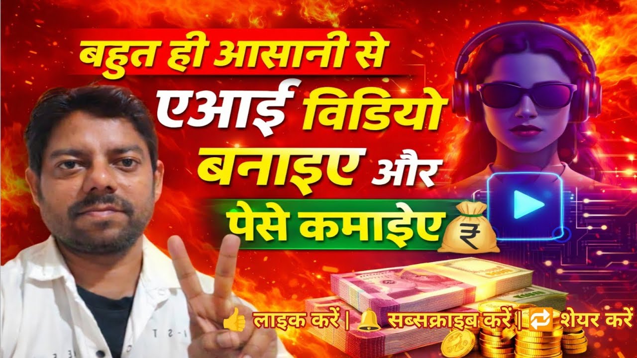 AI वीडियो कैसे बनाएं और पैसे कैसे कमाएं? (Step-by-Step): 2026 Ka Naya Tarika. 