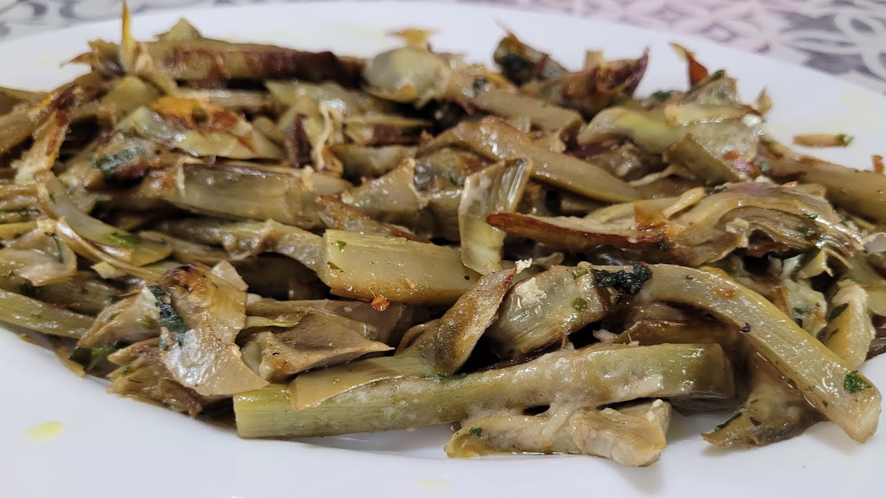 CARCIOFI IN PADELLA ALLA ROMANESCA