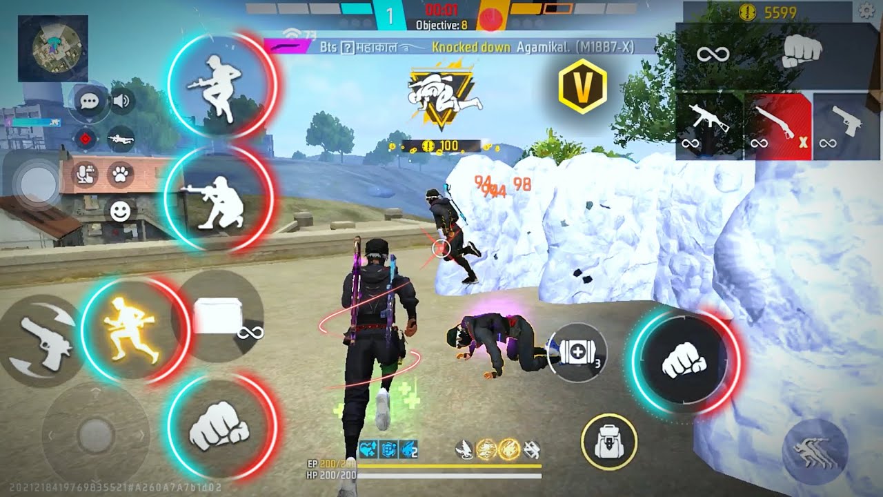 💯eSports Player⚡Costom Hud Code!