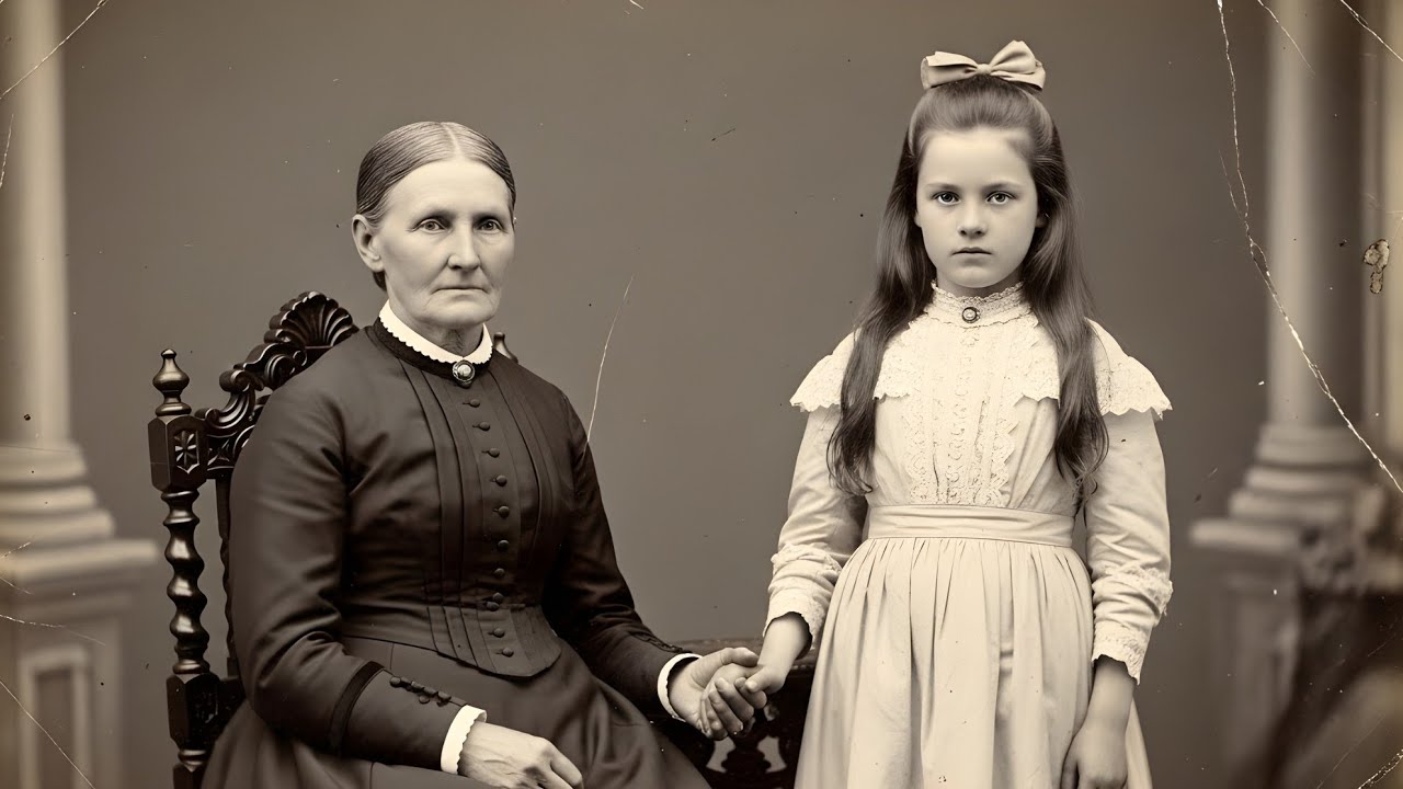 This 1890 Photo of a Girl Holding Her Mother’s Hand Seemed Normal — Until Restoration Revealed This!