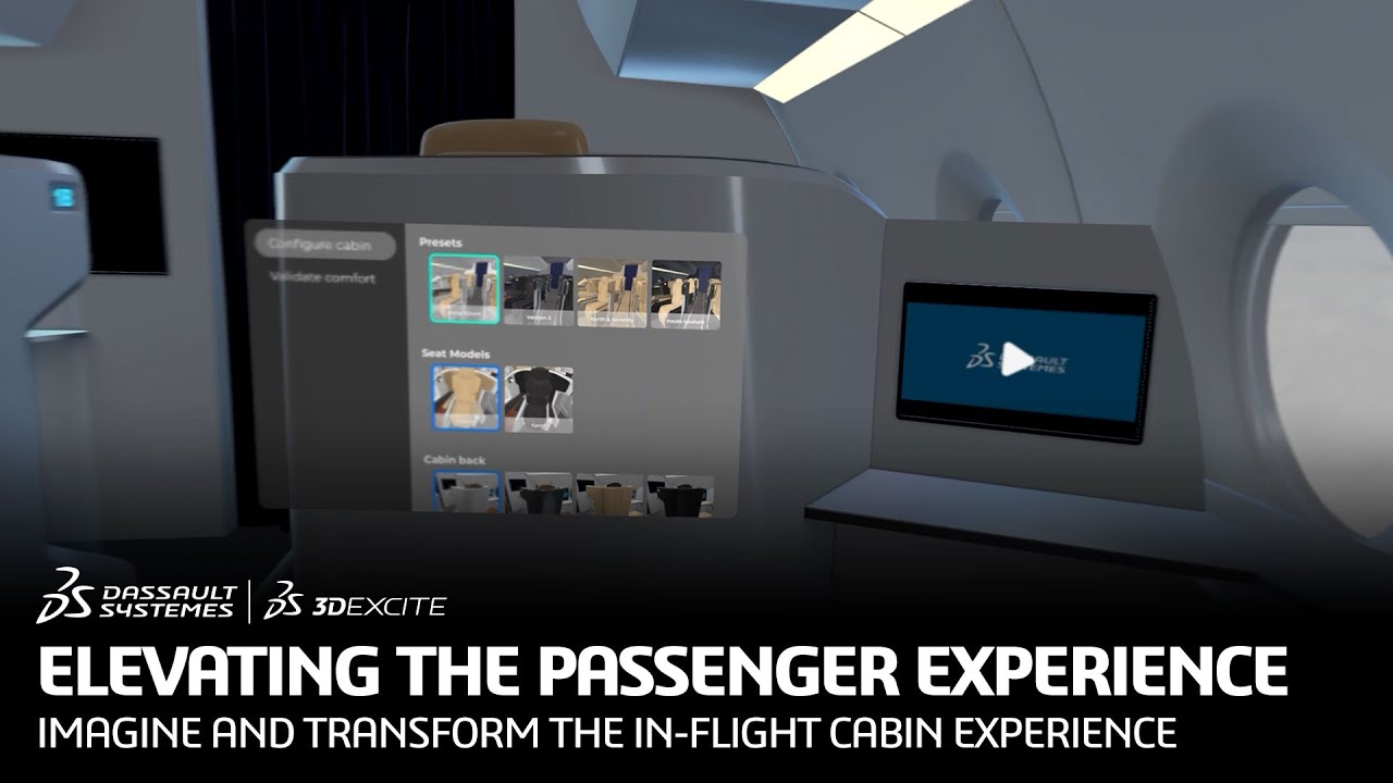 Elevating the Passenger Experience | DASSAULT SYST&Egrave;MES 3DEXCITE