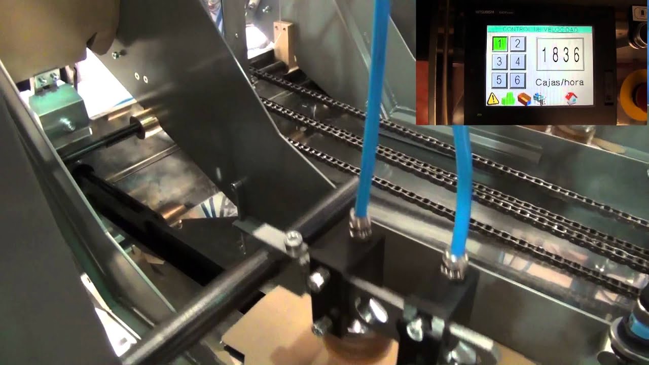 MCT-1/V: máquina formadora de bandejitas / Punnet forming machine