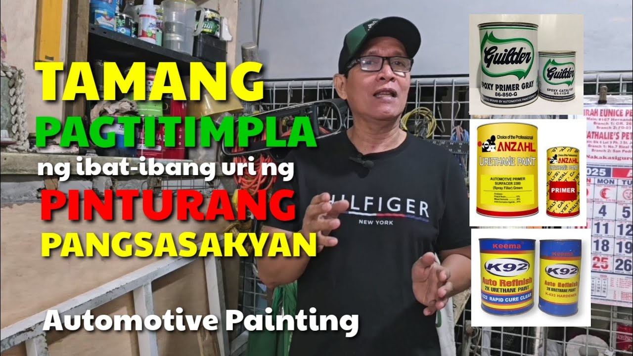 PAANO MAGTIMPLA NG IBAT-IBANG URI NG PINTURANG PANGSASAKYAN I DA HUSTLER'S TV