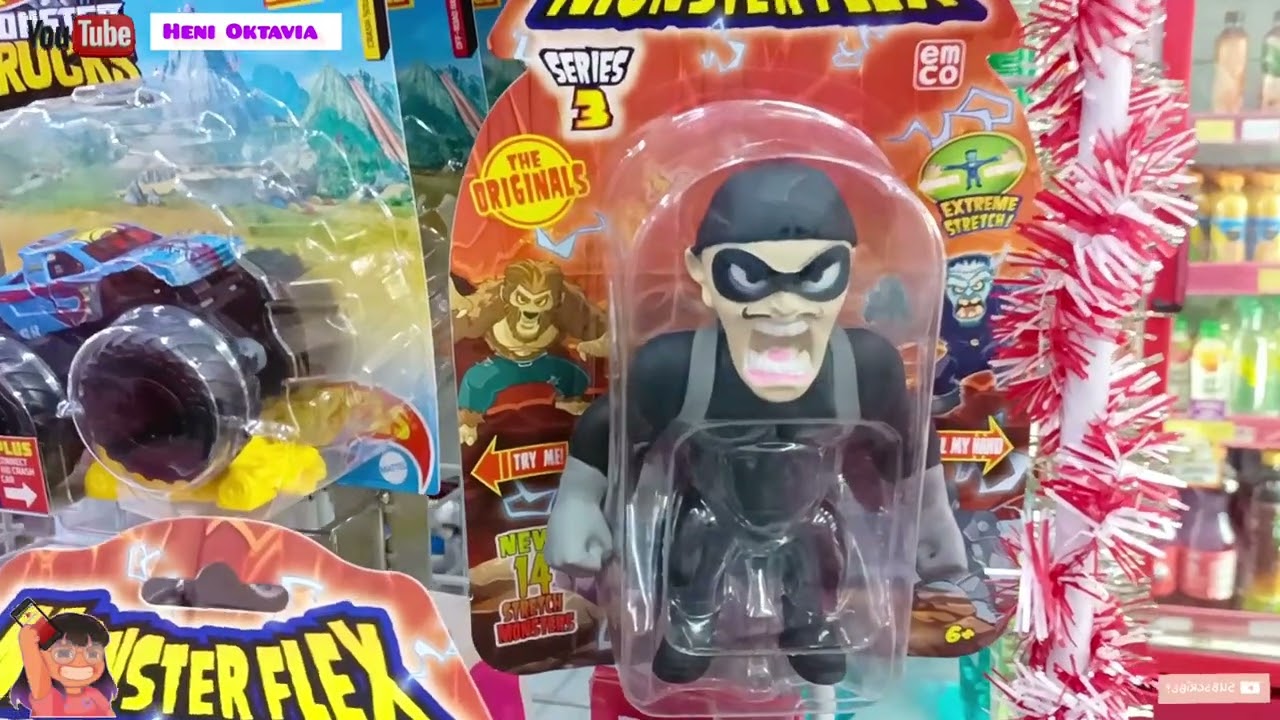 Unboxing Monster Flex Serie 3 Gummy Bear and Clown Guys #alfamart #henioktavia #unboxing