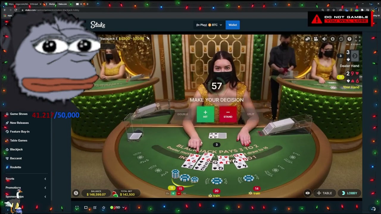 Train WINS BIG ON BLACKJACK!!!