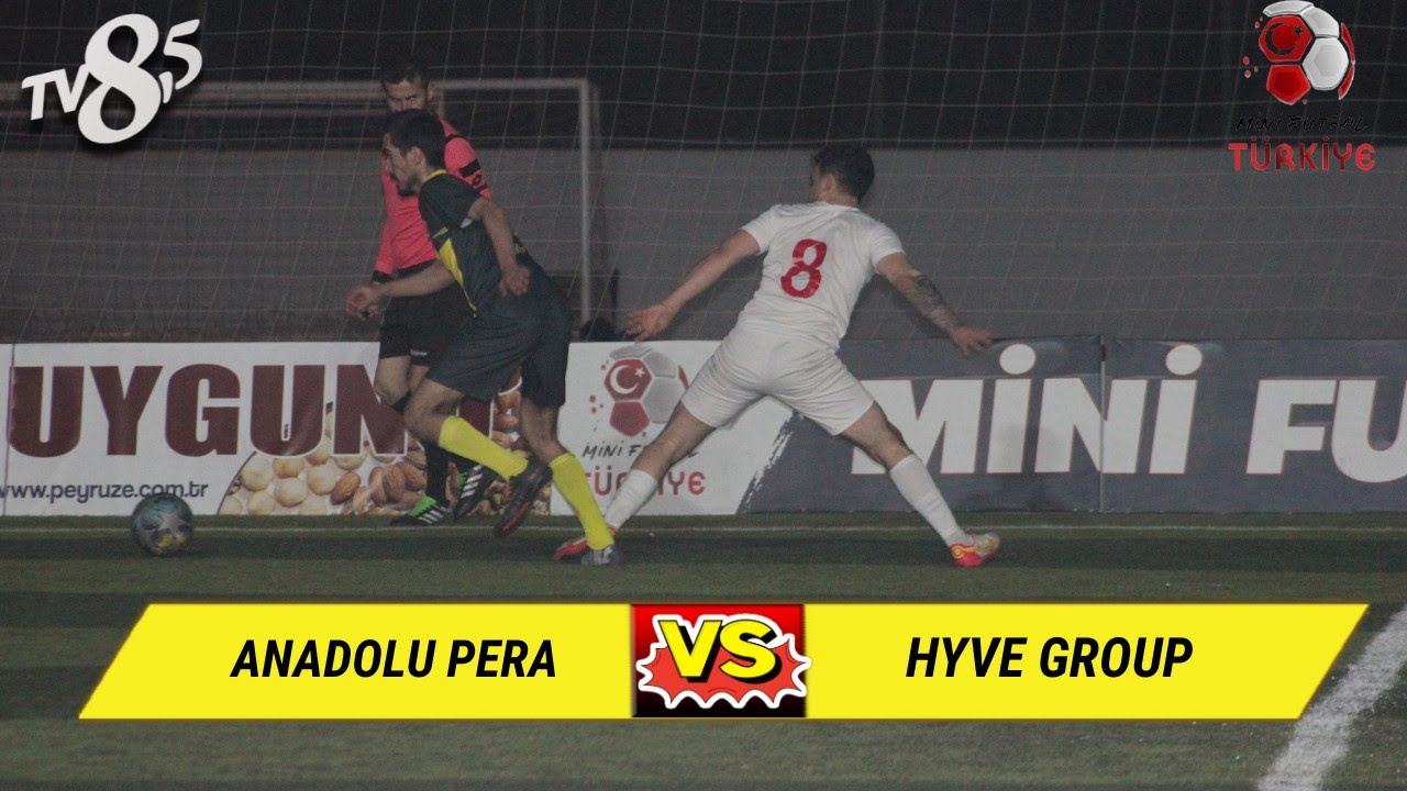 Türkiye Halı Saha Şampiyonası Grup Maçı ! Anadolu Pera - Hyve Group Maç Özeti