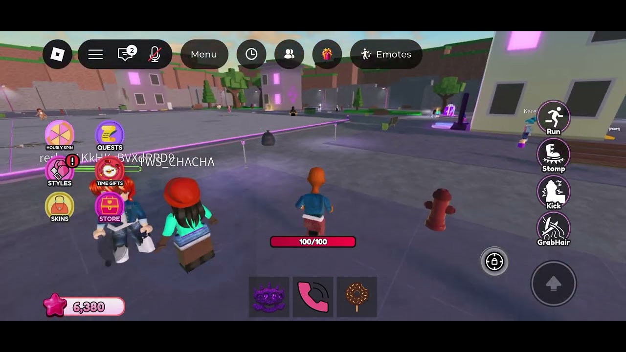 Playing as a noob in baddies brawl 