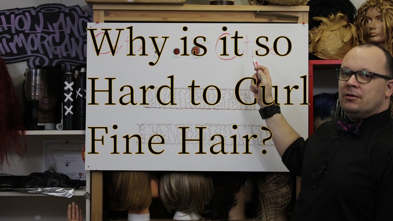 Why Is It So Hard To Curl Fine Hair?