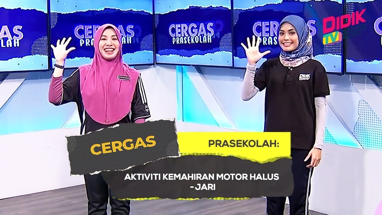Cergas (2022) | Prasekolah: Aktiviti Kemahiran Motor Halus - Jari [R]