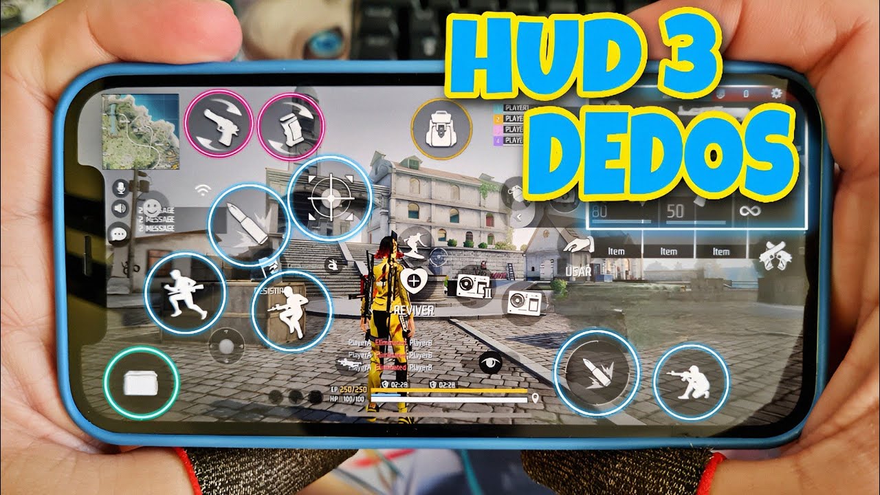 HUD DO MARTINZ 3 DEDOS ATUALIZADO 2024!! HANDCAM FREE FIRE!