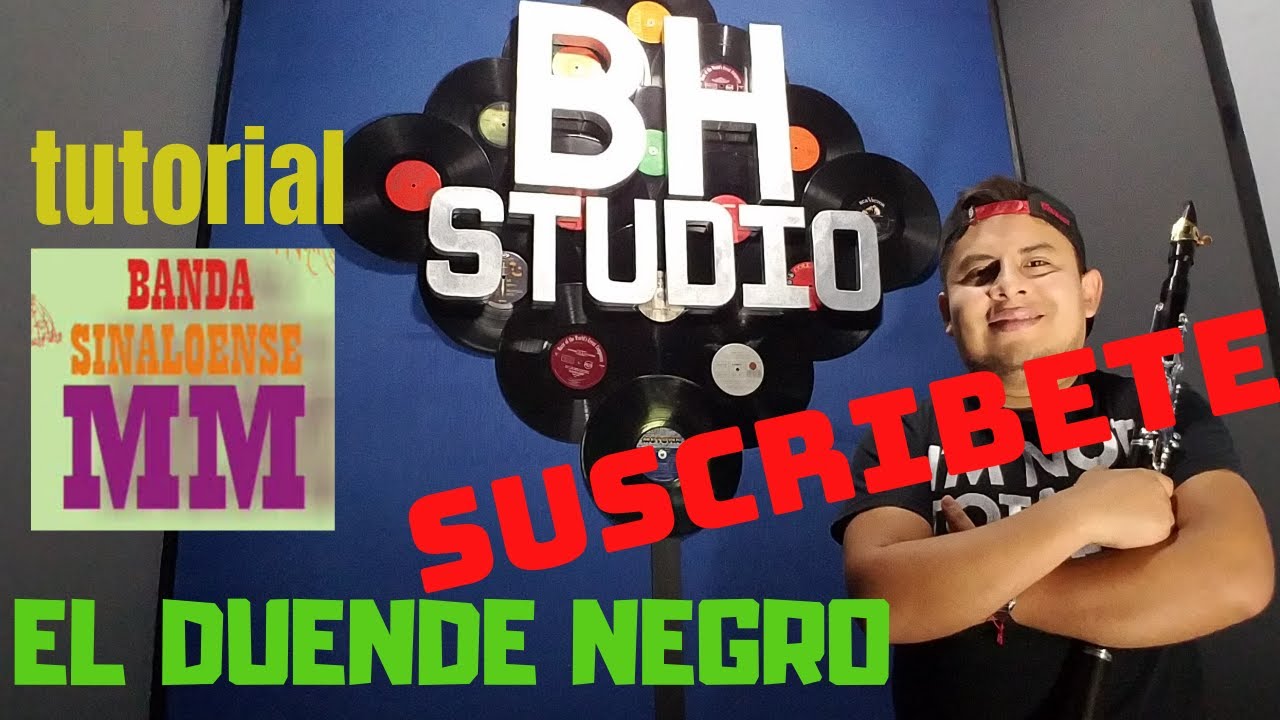 EL DUENDE NEGRO  / BANDA MM / TUTORIAL / clarinete / HUGO GUZMAN