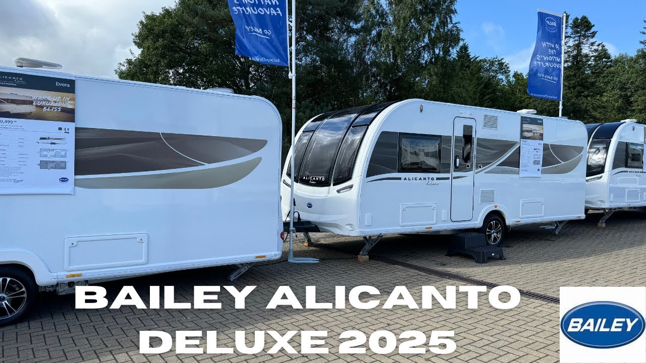 *NEW* Bailey Alicanto Grande Deluxe Caravans 2025 - First Look