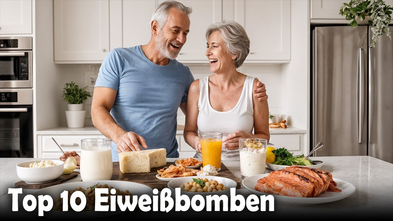 Proteinreicher als Eier! 🥚 Die Top 10 Muskelnahrung f&uuml;r Senioren 💪