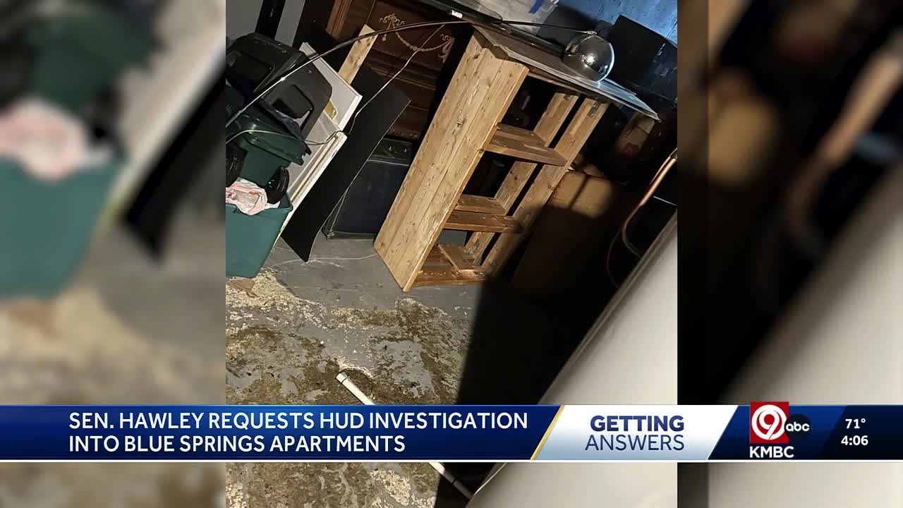 Hawley calls for HUD investigation into 'unsafe conditions' at Blue Springs apartment complex