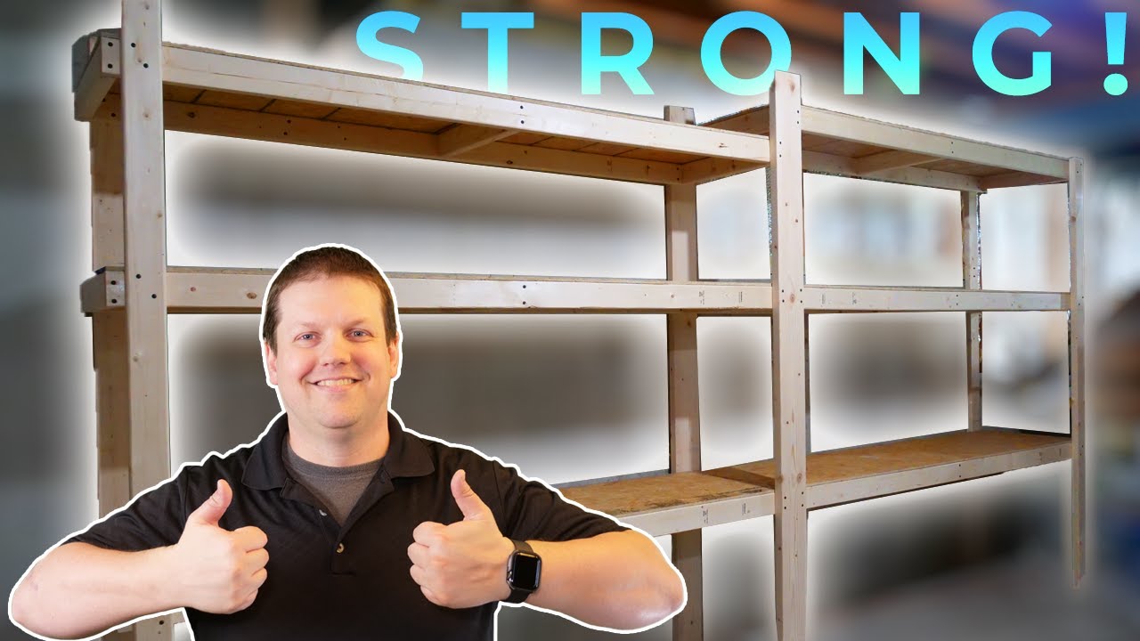How to Build Storage Shelves that are Perfect for Your Garage and Basement