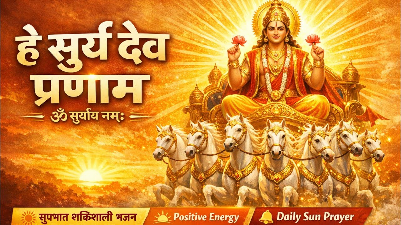 सूर्य देव की आराधना | Om Suryaya Namah Bhajan | Morning Bhajan 🌅