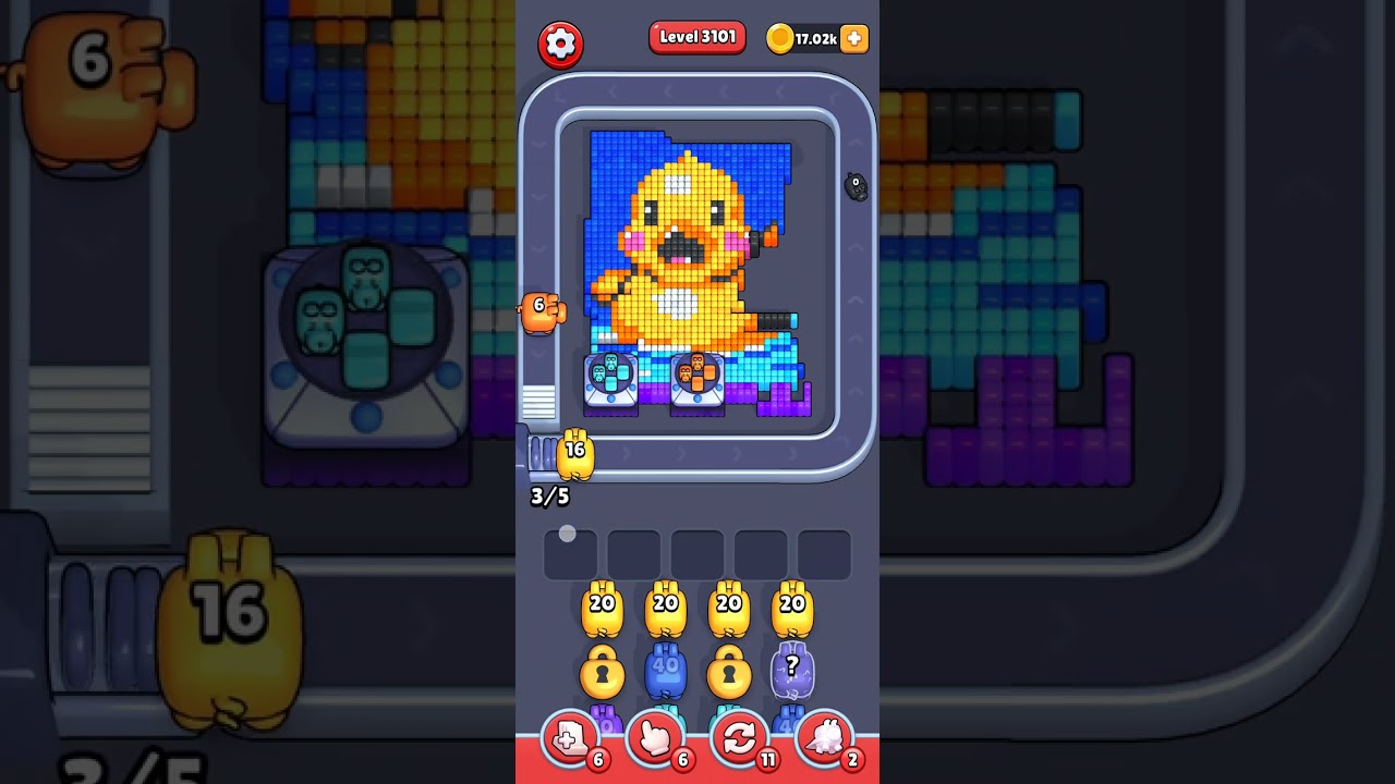Pixel Flow Level 3101 Very Hard