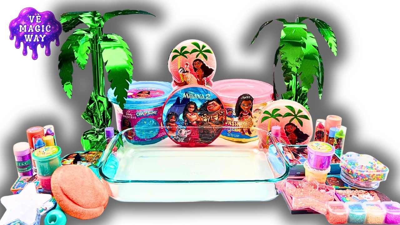 Moana ASMR Slime | Satisfying and Relaxing!