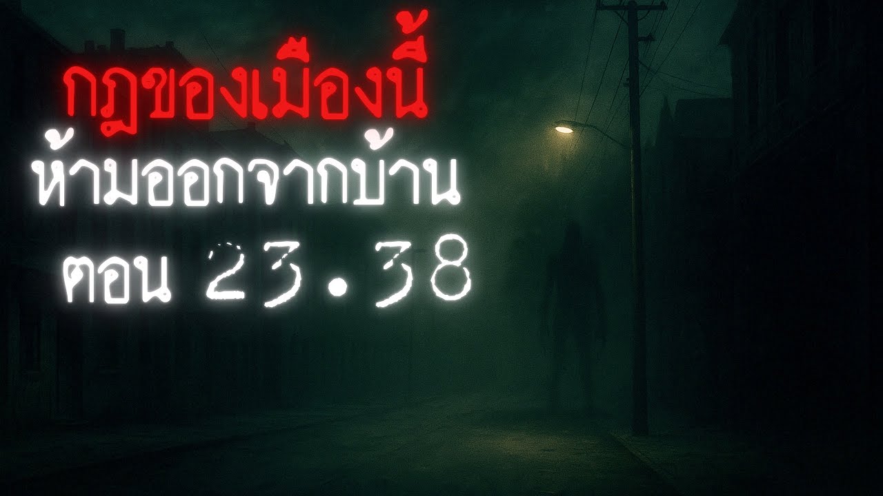 กฎข้อเดียวของเมืองนี้..ห้ามออกจากบ้านตอน 23.38 น. - Rules of horror