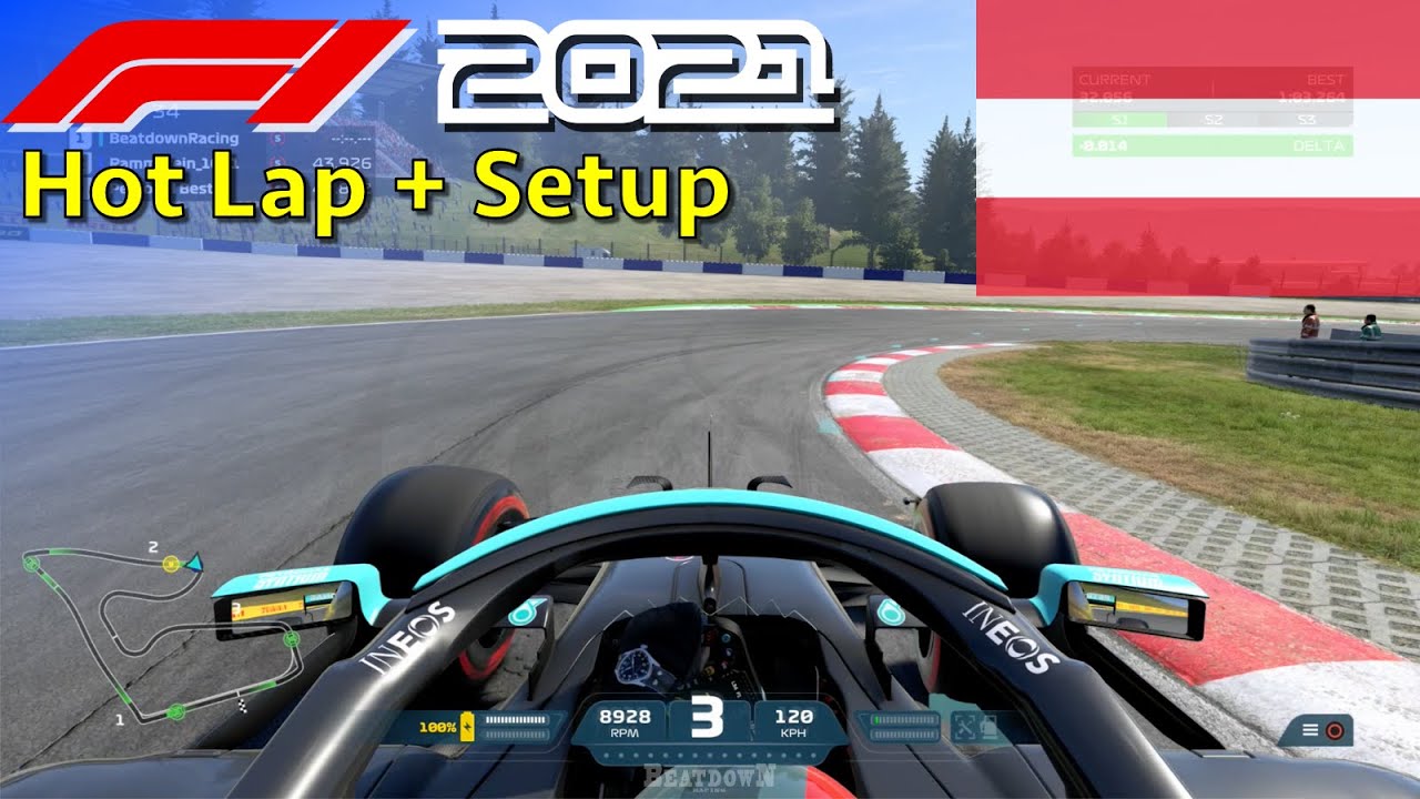 F1 2021 - Austria Hot Lap + Car Setup for Controller | PS5