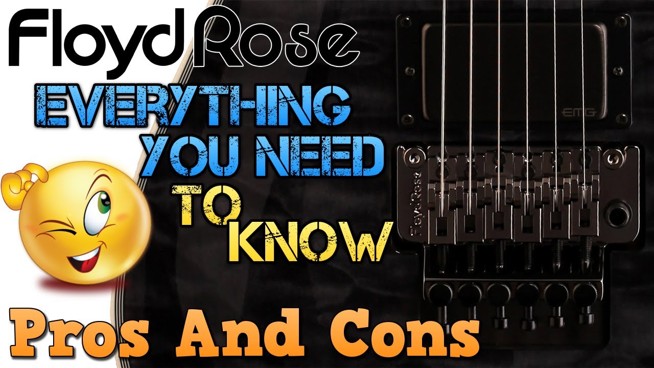FLOYD ROSE: Everything You NEED to Know About His Tremolo Bridge TYPES (Pros and Cons)