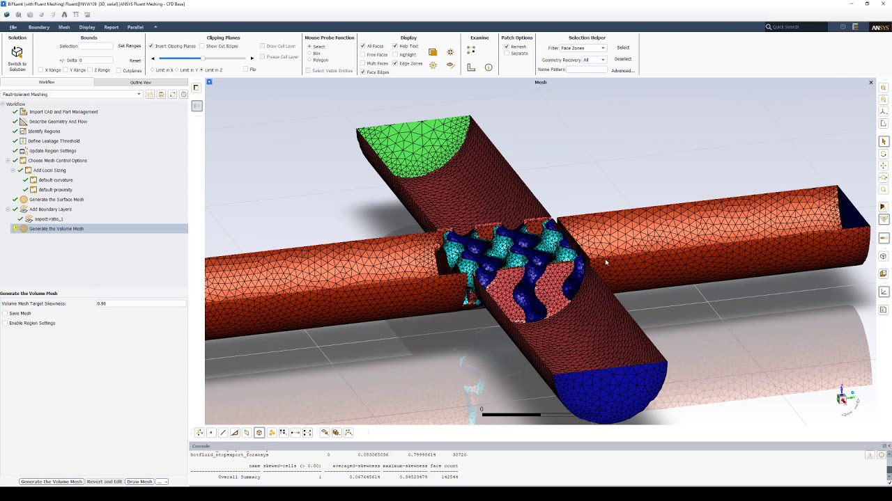 nTop Live: FE-моделирование теплообменников гироидов из nTopology в ANSYS