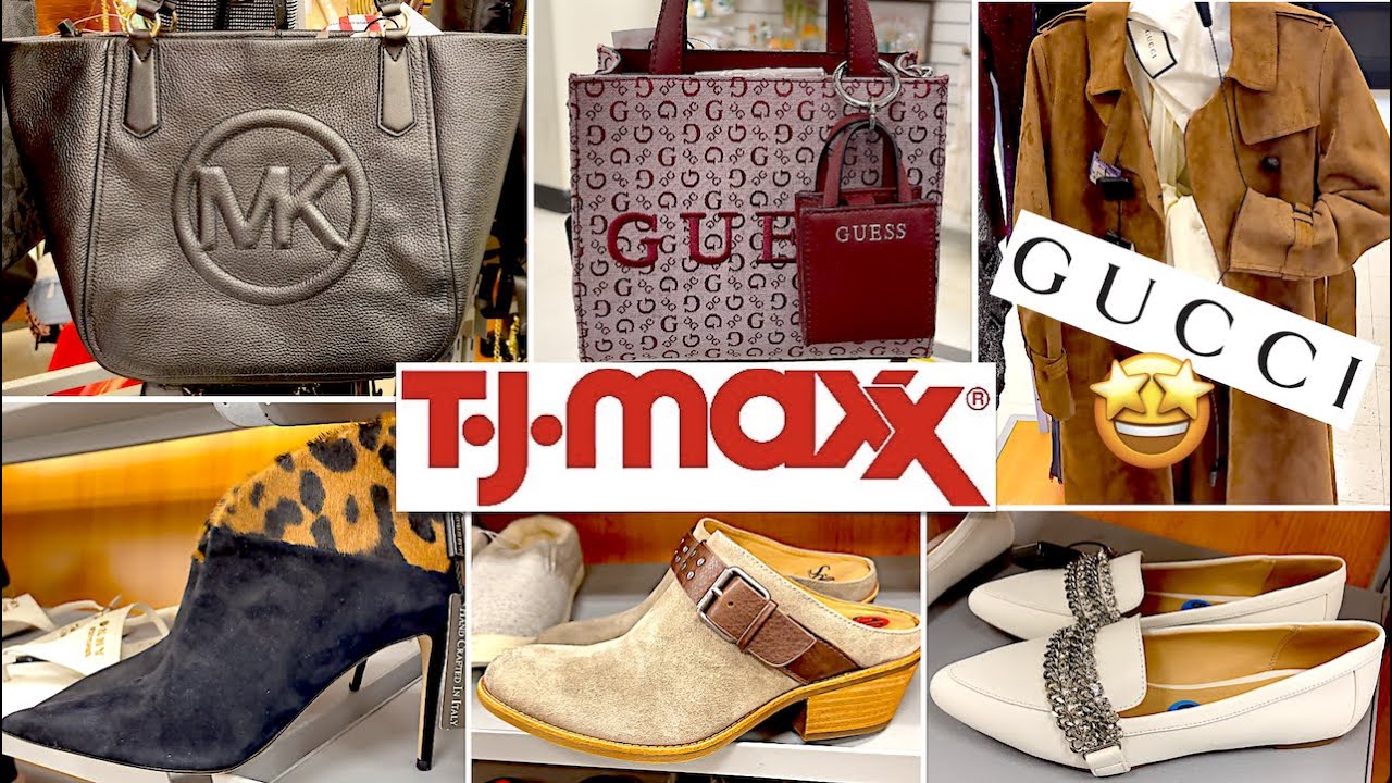 TJ MAXX RUNWAY SHOP WITH ME 2021 | GUCCI COAT ❤️😍 | HANDBAGS SHOES FALL CLOTHES BRAS HOLIDAY DECOR