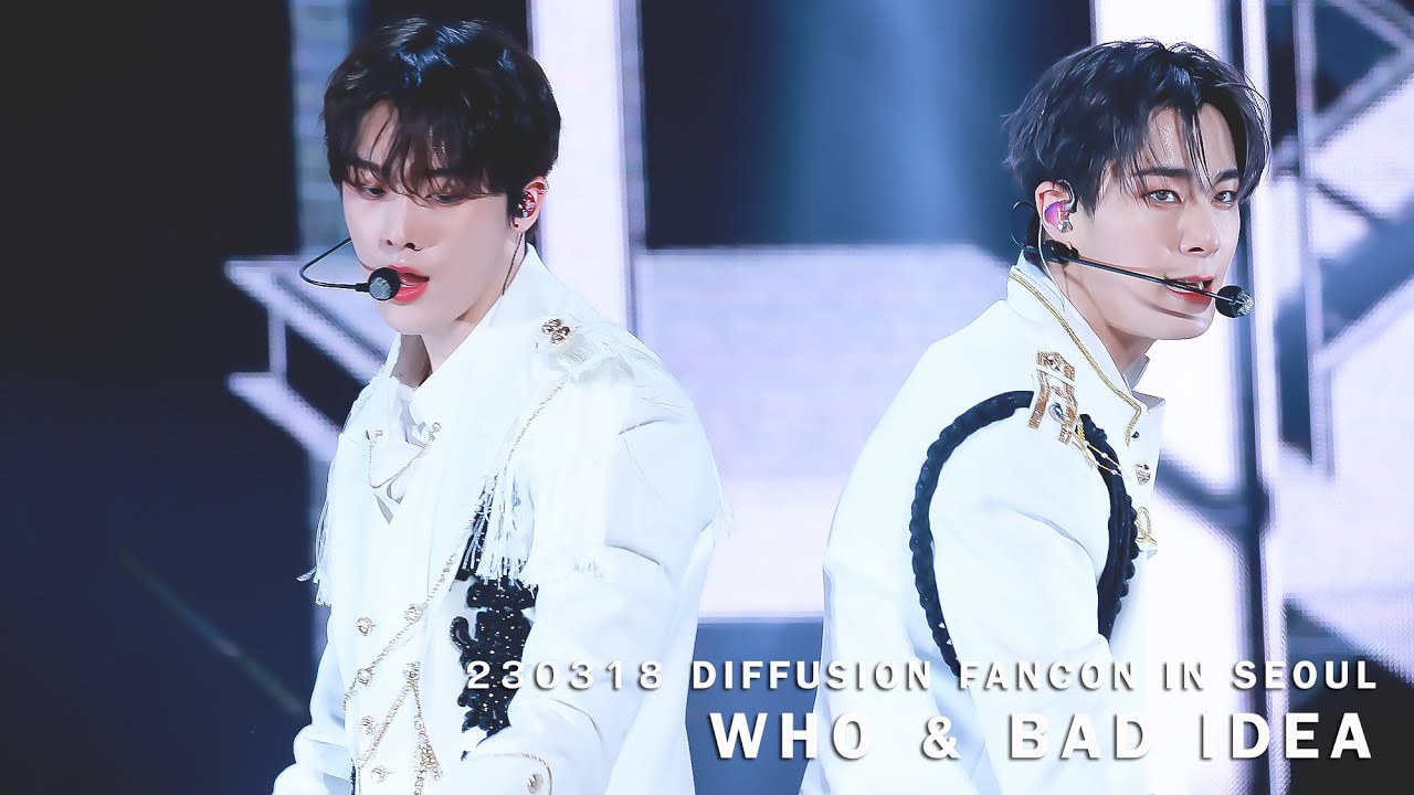 [4K] 230318 ASTRO 문빈&산하 MOONBIN_SANHA DIFFUSION FANCON IN SEOUL - WHO & BAD IDEA
