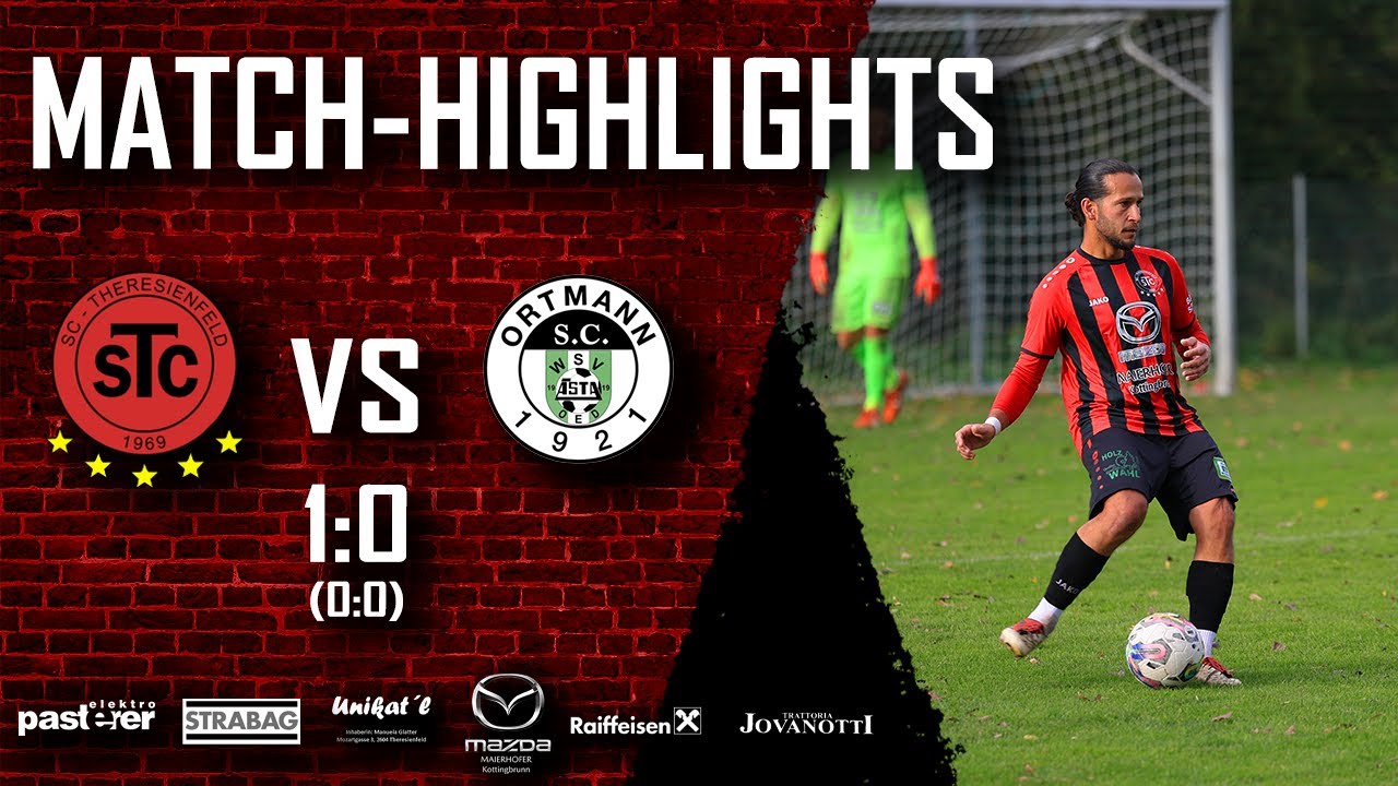 SC Theresienfeld - MeisterschaftsSpiel gegen SG Ortmann / Oed-Waldegg II am 01.11.2025