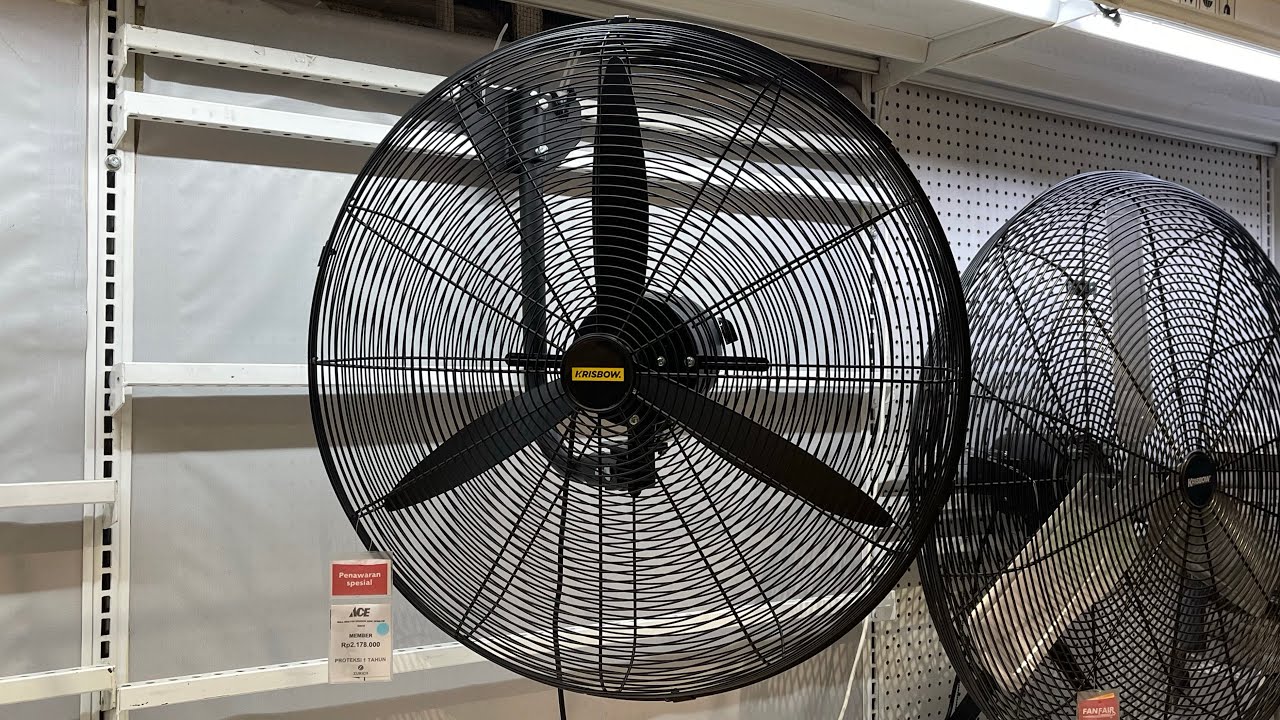 Krisbow Industrial Wall Fan