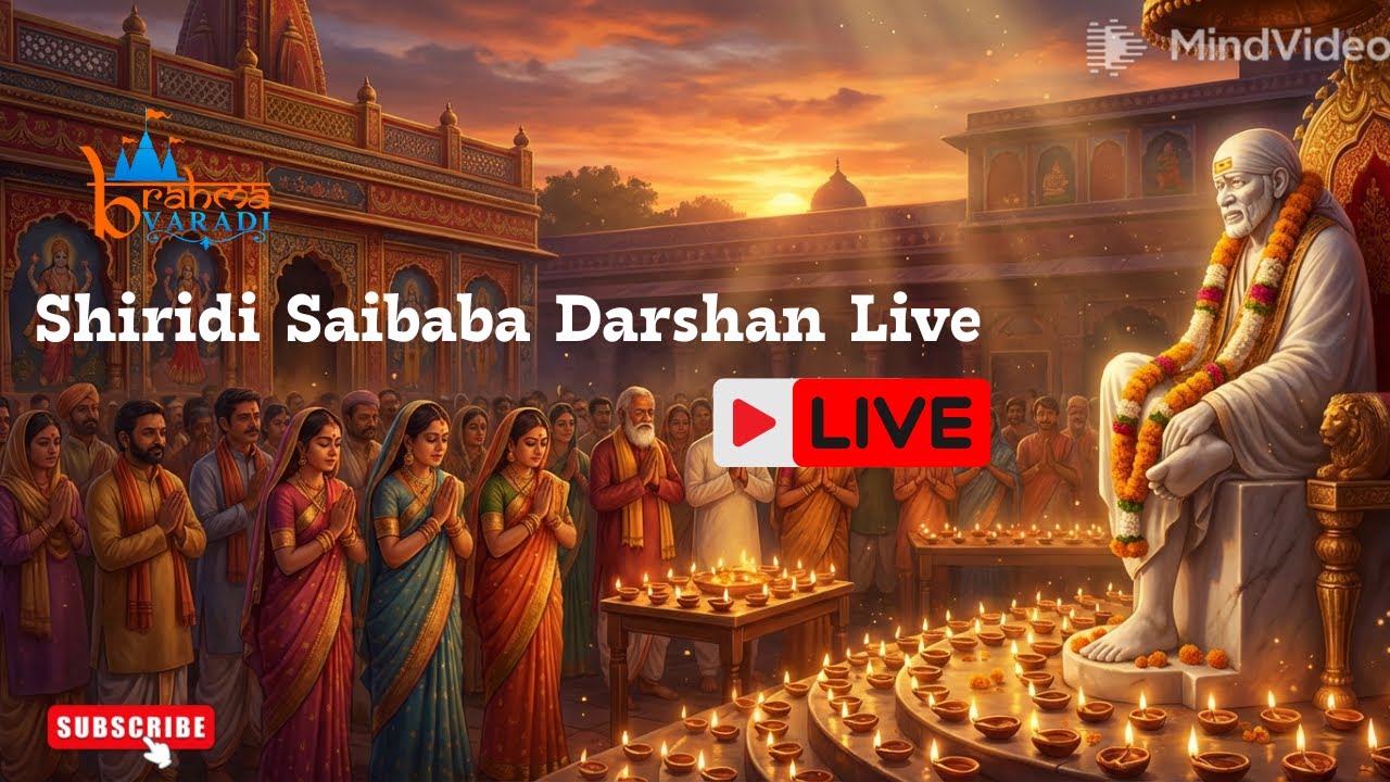 Shiridi Sai Darshan Live