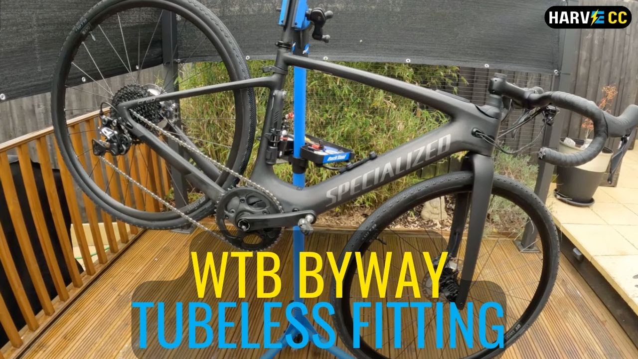 Как установить бескамерную дорожную и гравийную шину WTB BYWAY 34c