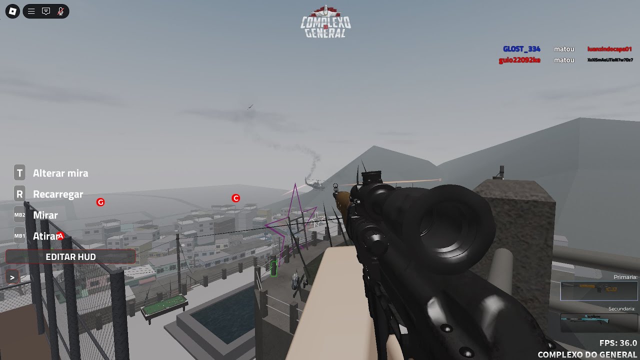 11 Minutos de puro sofrimento com a SVD Dragunov (Complexo do General) | Roblox