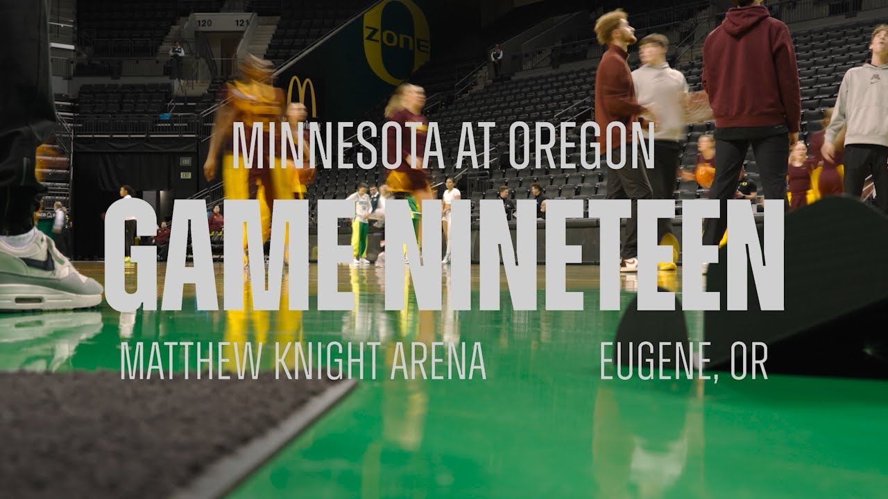 Energy | Gopher Women's Basketball at Oregon Cinematic Recap