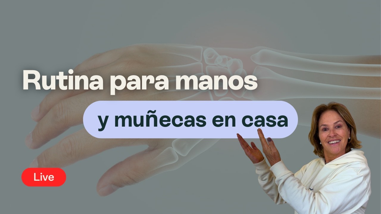 Rutina para manos y muñecas en casa