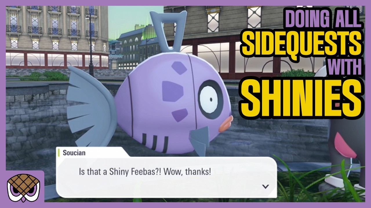 Giving Away SHINIES for EVERY SIDEQUEST in Pokémon Legends Z-A + The Mega Dimension!