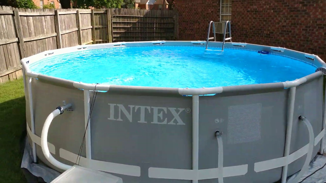 Upgraded Intex Prism 14 x 42 pool with 2500 gph filter pump deluxe skimmer with 1.25 to 1.50  hoses