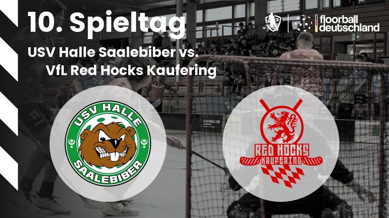 49 | USV Halle Saalebiber vs. VfL Red Hocks Kaufering | 10. Spieltag - 17.01.2026