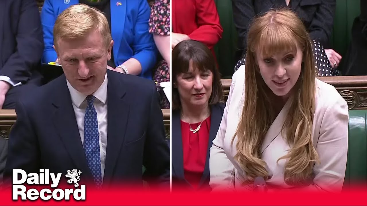 PMQs - Oliver Dowden calls Keir Starmer and Angela Rayner 'Phil and Holly of British politics'