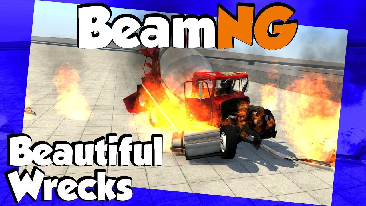 BeamNG.Drive - Slow Motion Crashes