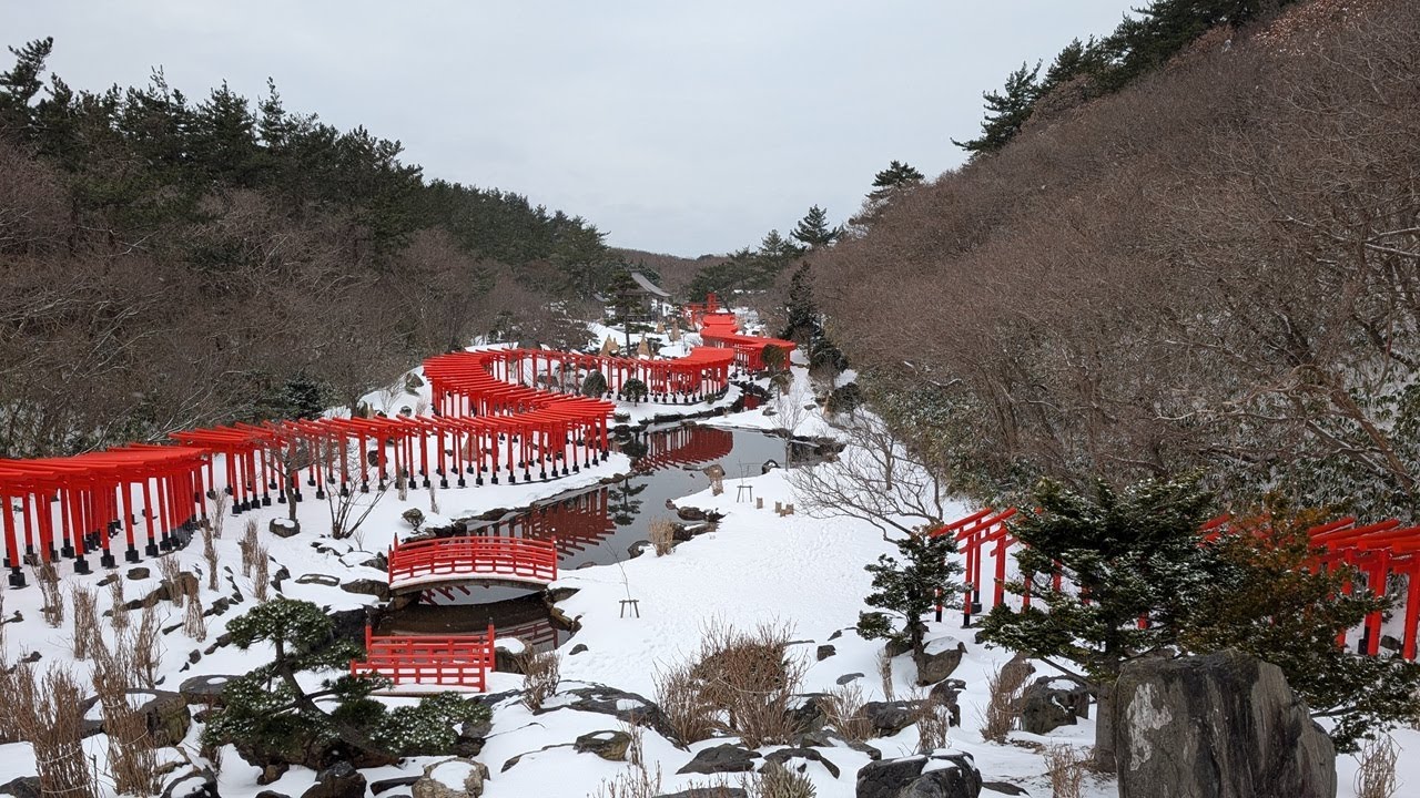 【パワースポット】冬の高山稲荷神社＠青森県つがる市に凸してみた＠2026.01.19