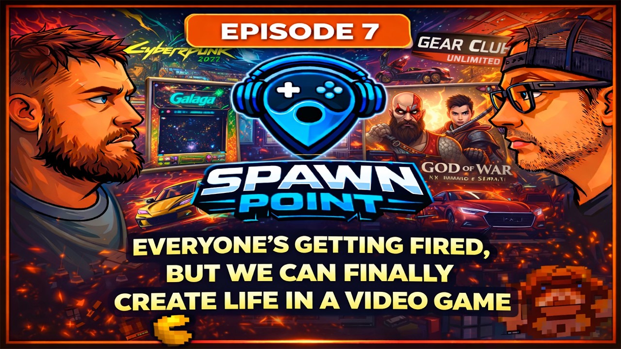 7. Everyone’s Getting Fired, But We Can Finally Create Life in a Video Game | Spawn Point Podcast