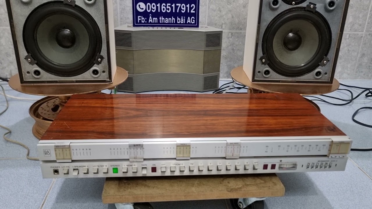 Ampli Đan mạch Beomaster 3000-2 ghép loa đan mạch Beovox s45, tuyệt vời, lh 0916517912