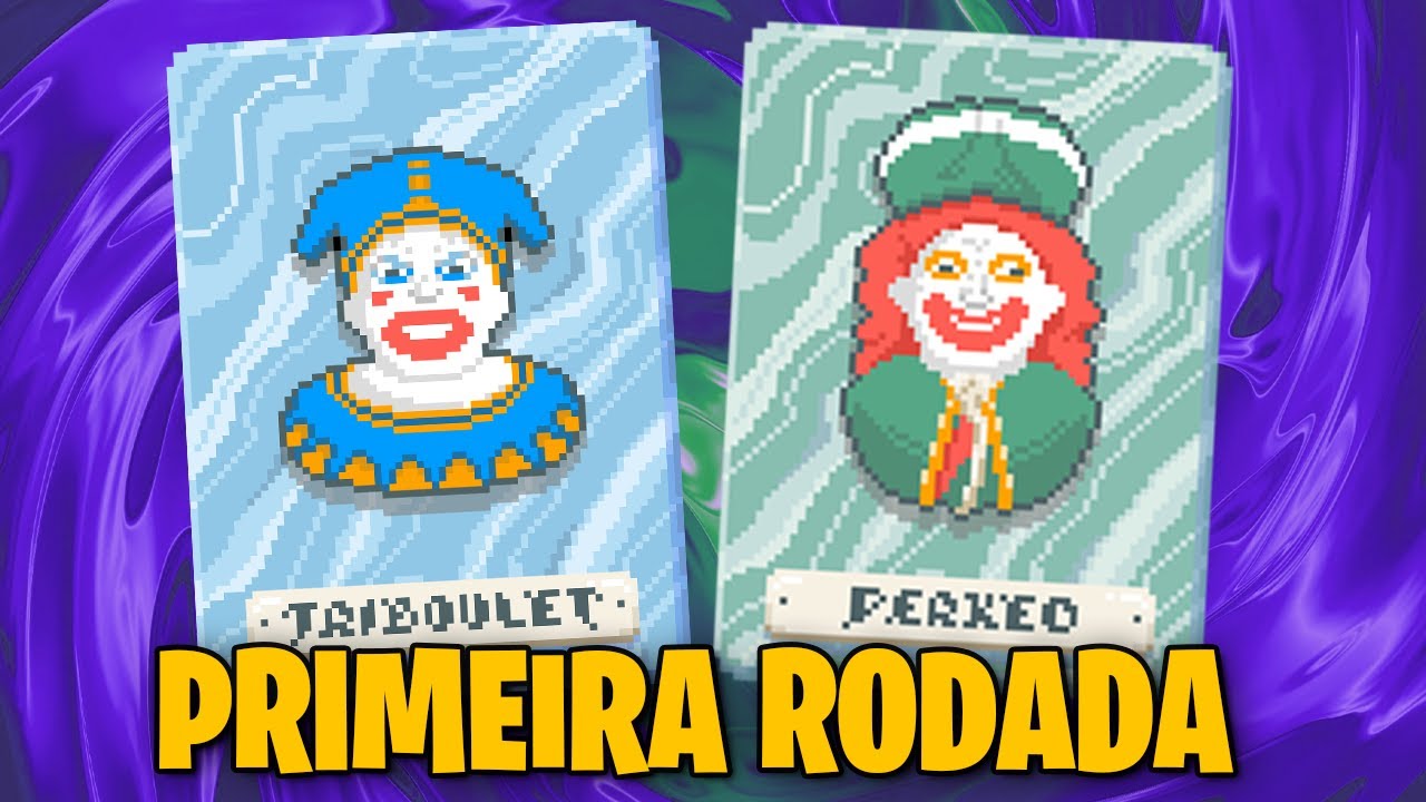 ESSAS FORAM OS 2 PRIMEIROS CURINGAS DA PARTIDA! BALATRO