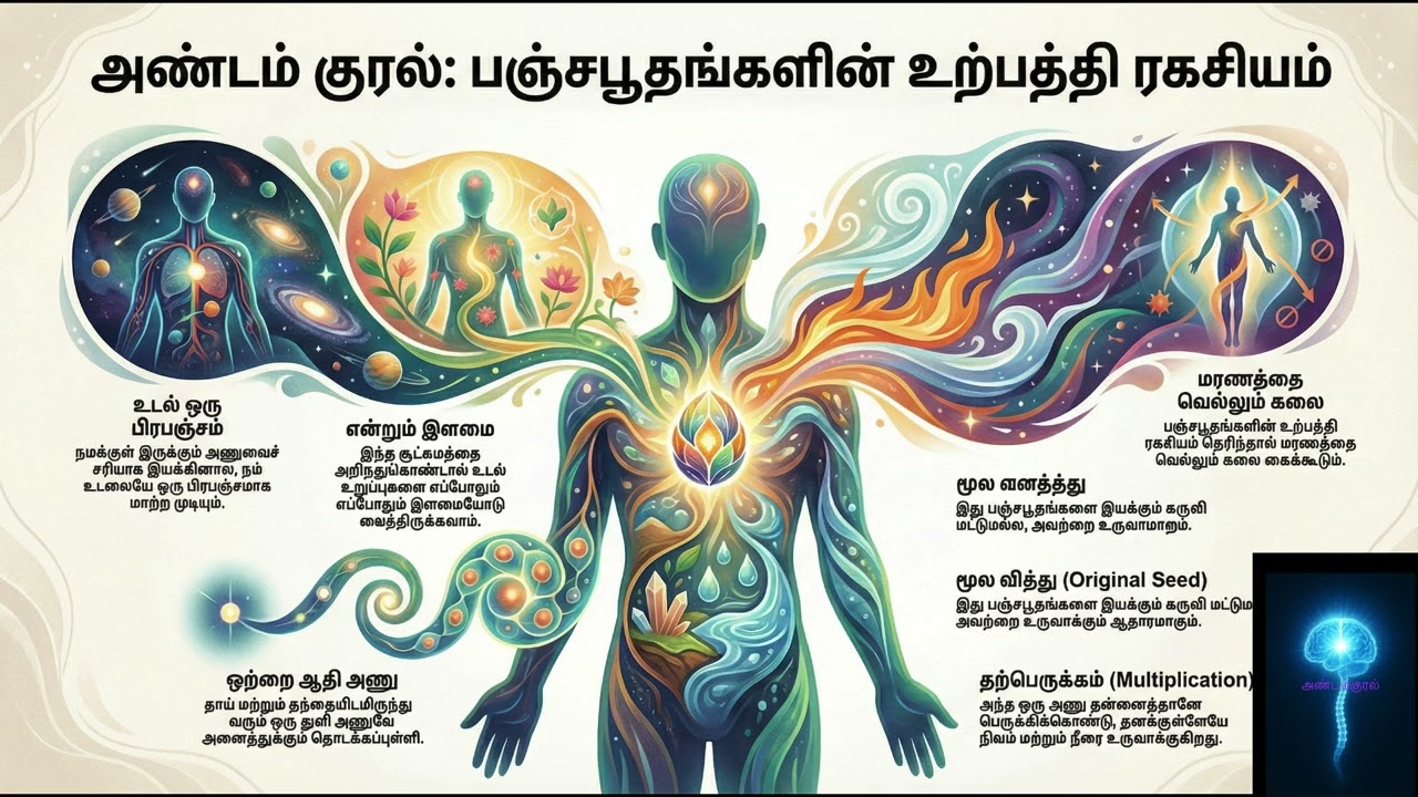 வாசியோகம் - பஞ்சபூத உற்பத்தி ரகசியம் (The Origin of 5 Elements) #elements #tamil #facts #spiritual