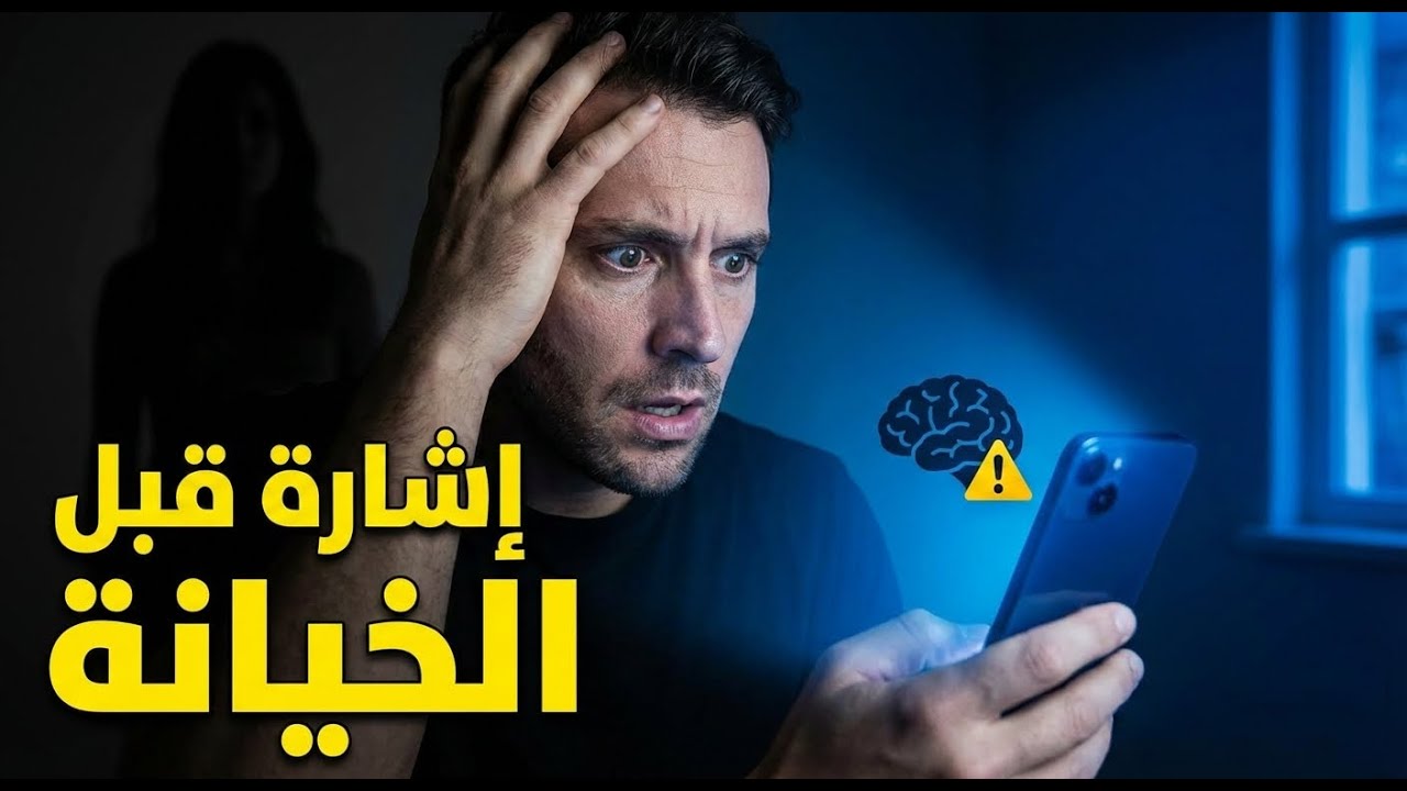 “الحدس قبل الخيانة: العلامات النفسية التي لا يجب أن يتجاهلها أي رجل”