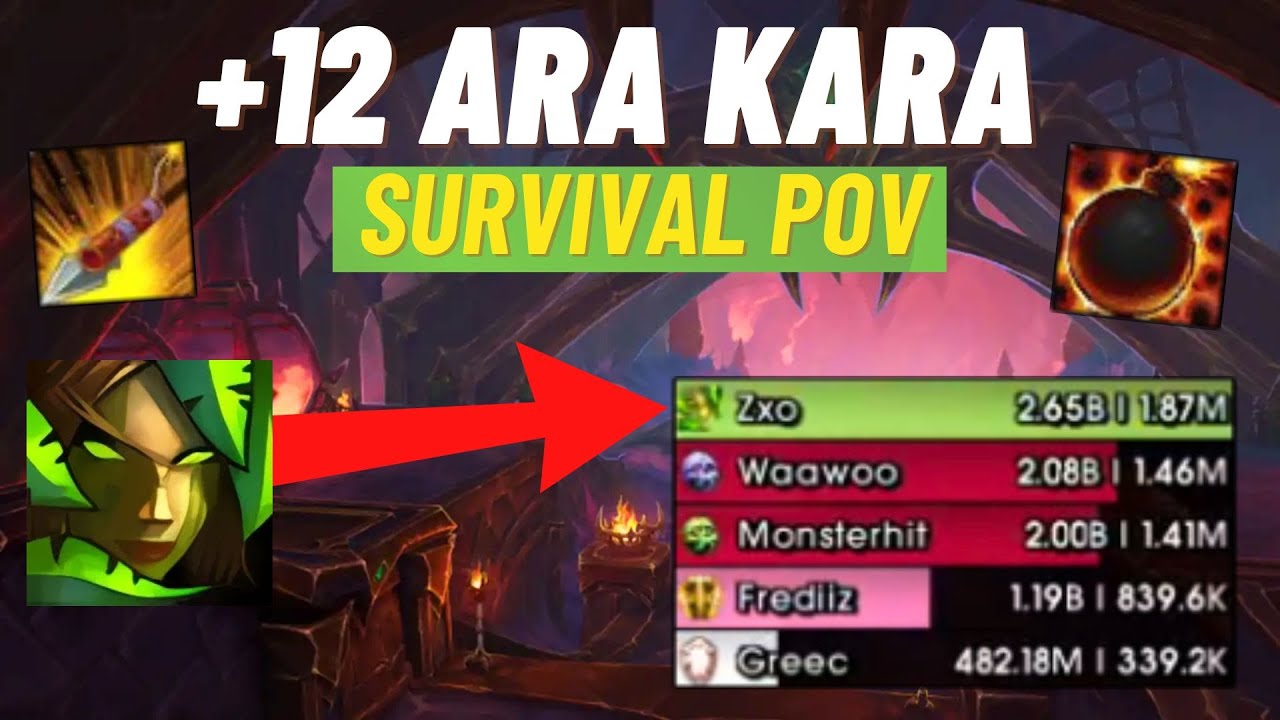 +12 ARA KARA | Survival Hunter POV | 1.87m Overall noAug